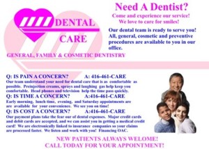 Dr. Christina Binert Dental Care Display Ad