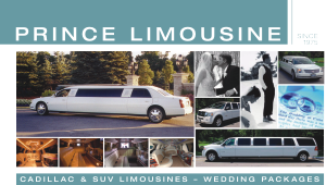 Prince Limousine Web Ad